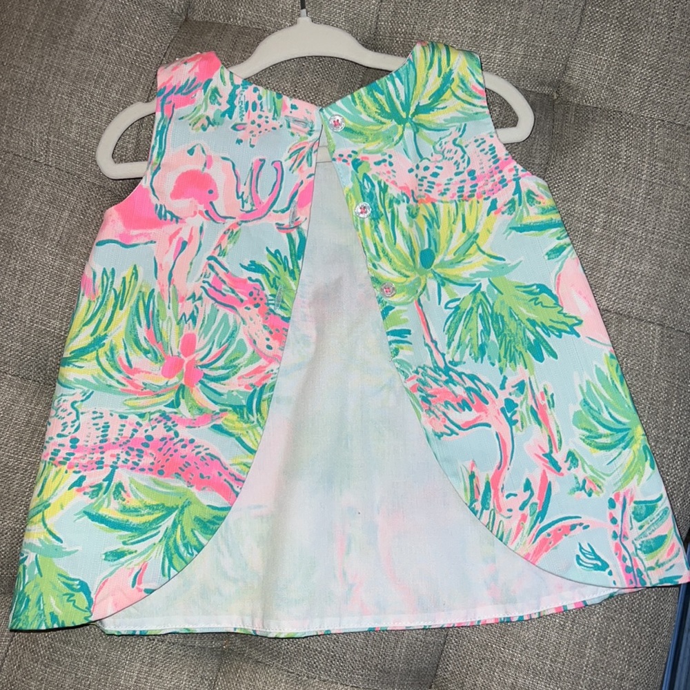 Lilly Pulitzer baby shift dress and matching bloomers - size 6-12 months - EUC - Picture 3 of 8